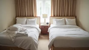 czy zdejmować pościel w hotelu