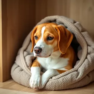 Dlaczego pies śpi pod kołdrą