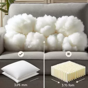 poduszki jakie wypełnienie