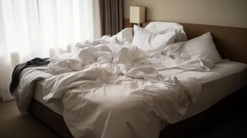 Jak zostawić pościel w hotelu