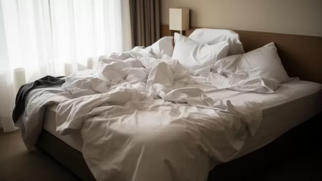 Jak zostawić pościel w hotelu